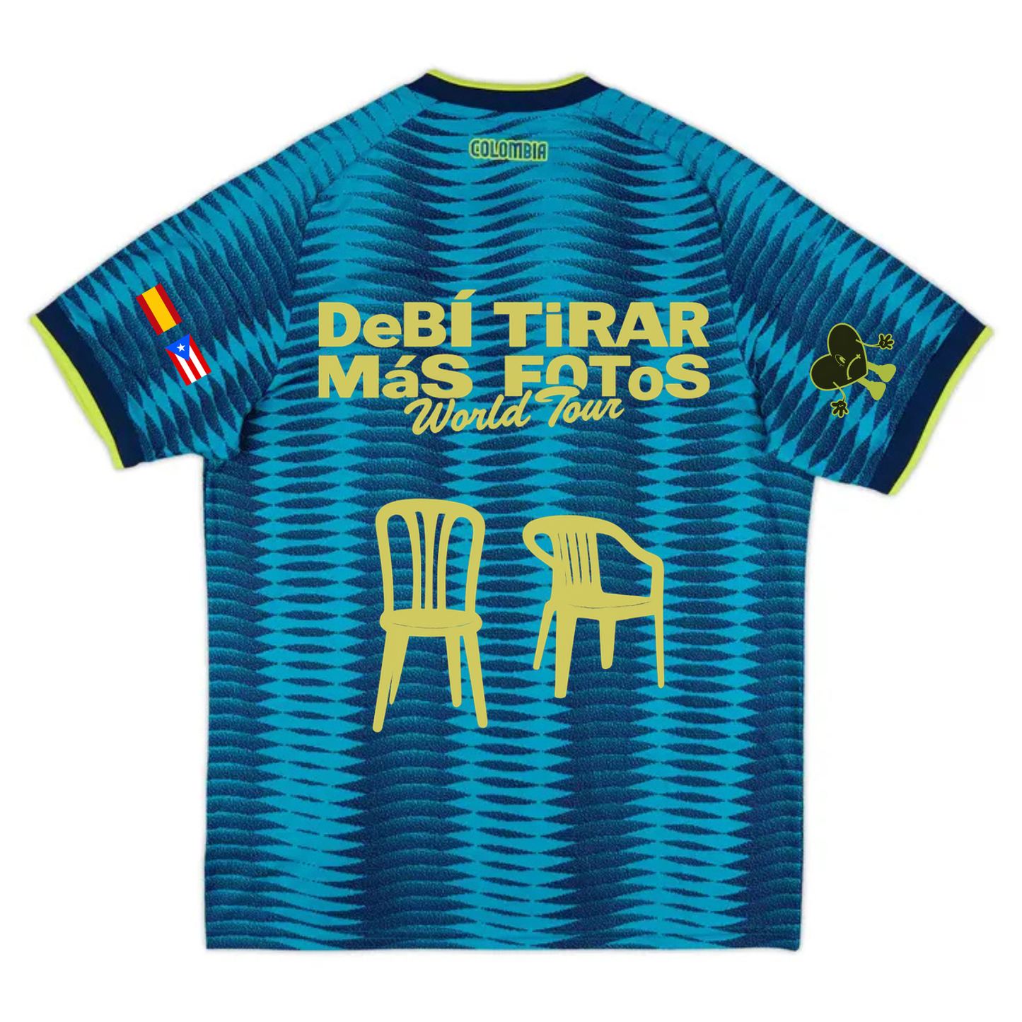 Camiseta Colombia x Bad Bunny