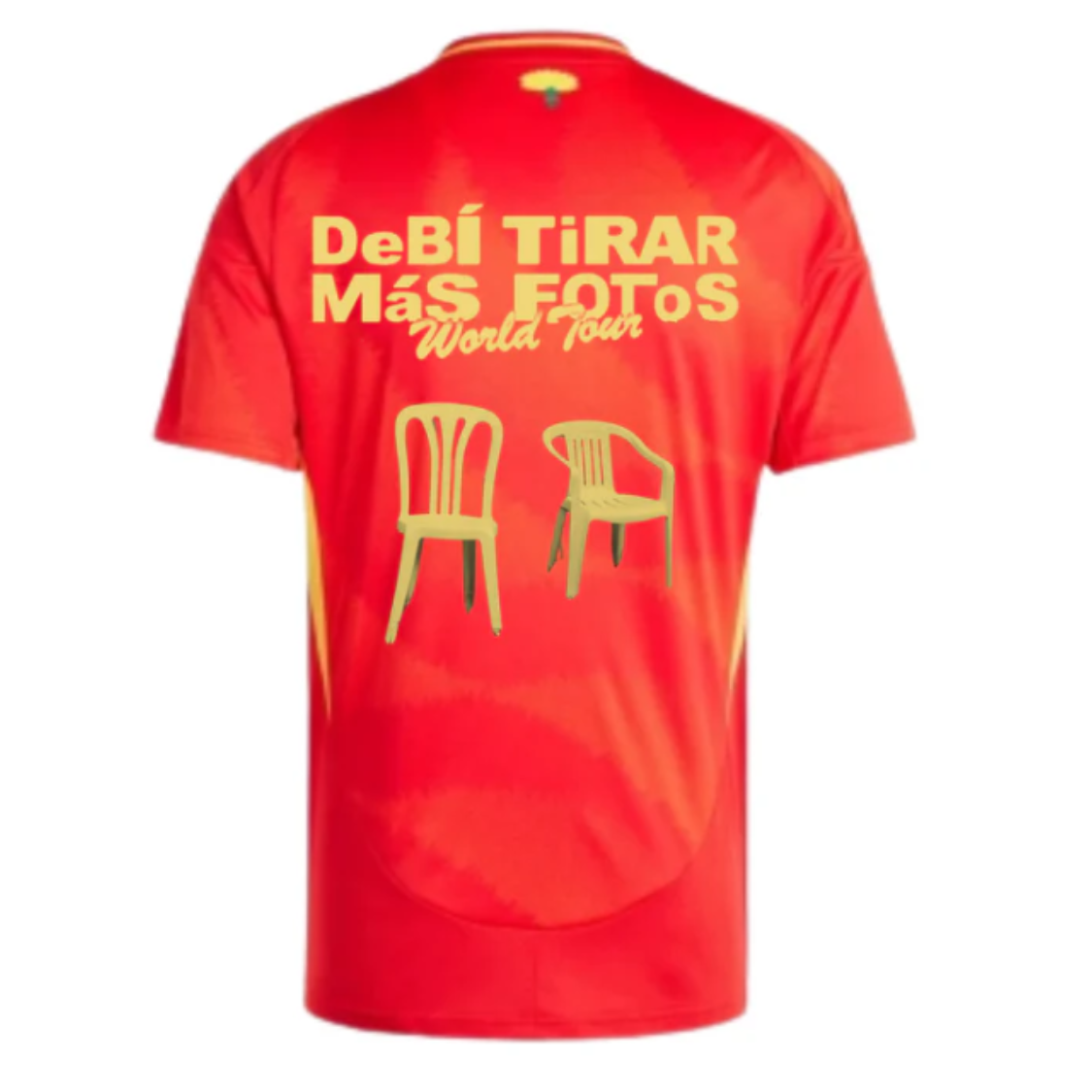 Camiseta España x Bad Bunny dtmf Tour