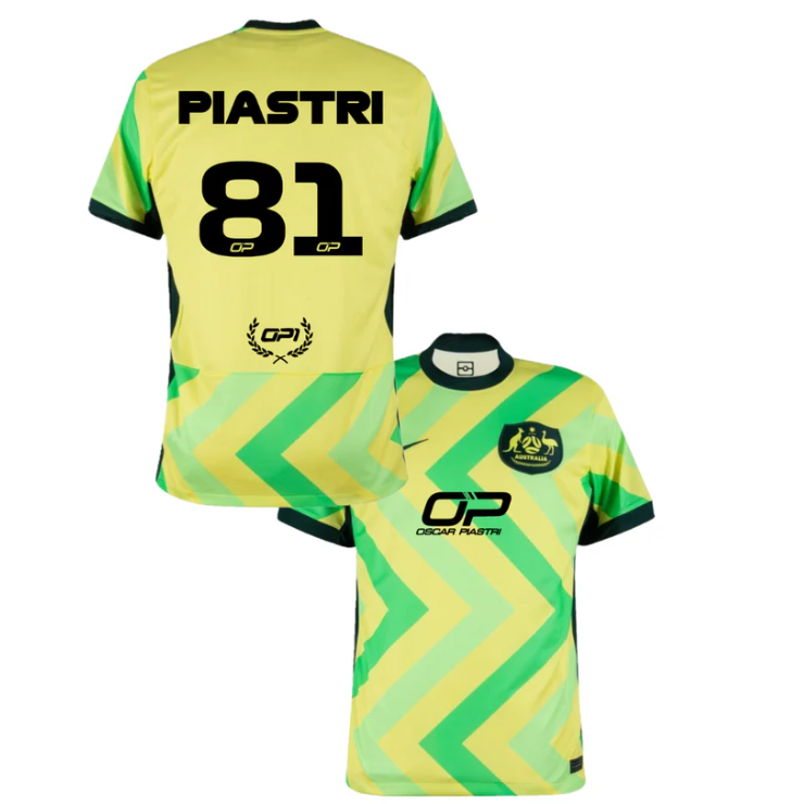 Camiseta Australia x Oscar Piastri