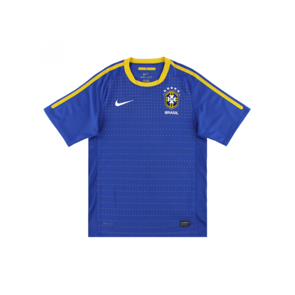 Camiseta Retro Brasil 2010 2º equipación