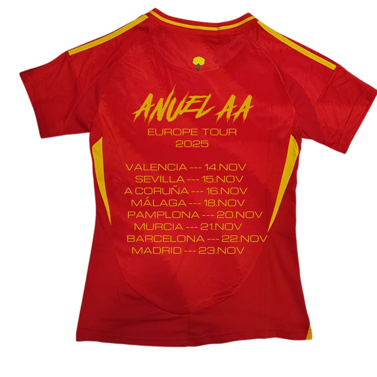 Camiseta España x Anuel AA