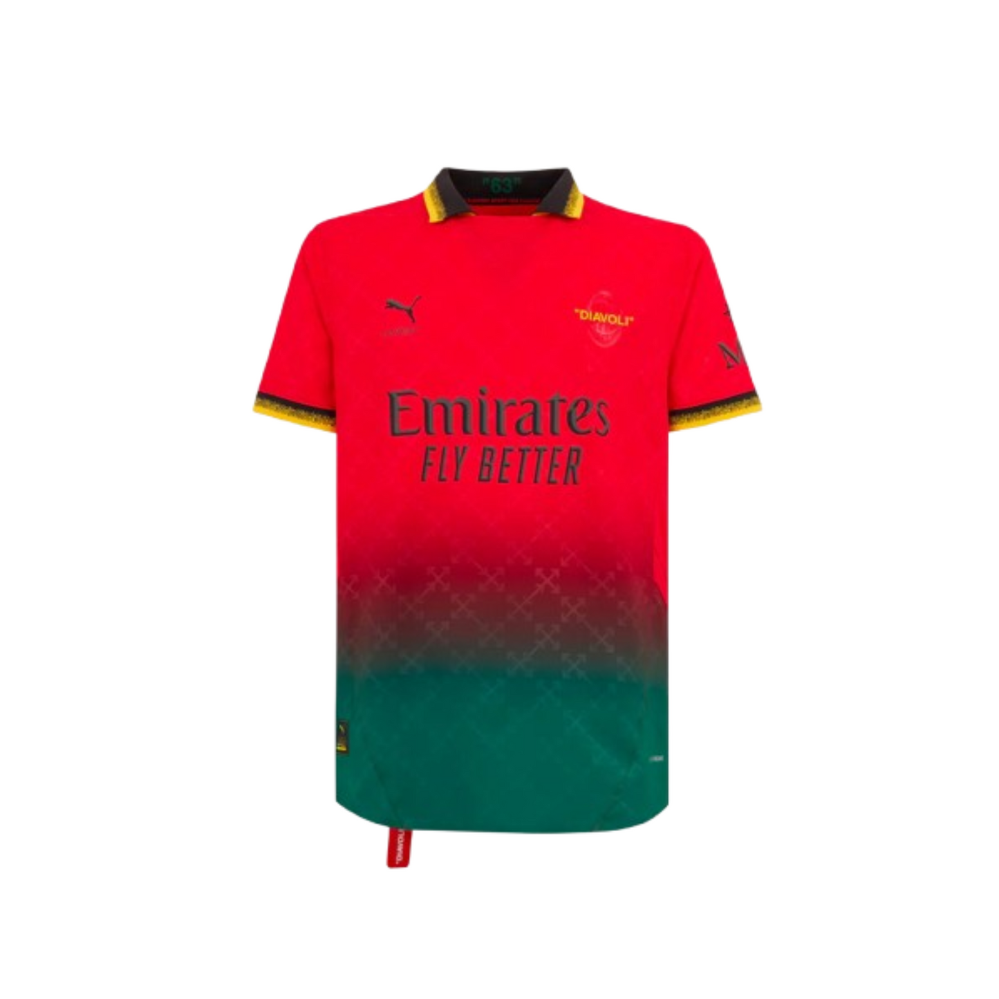 Camiseta AC Milan x Off-White