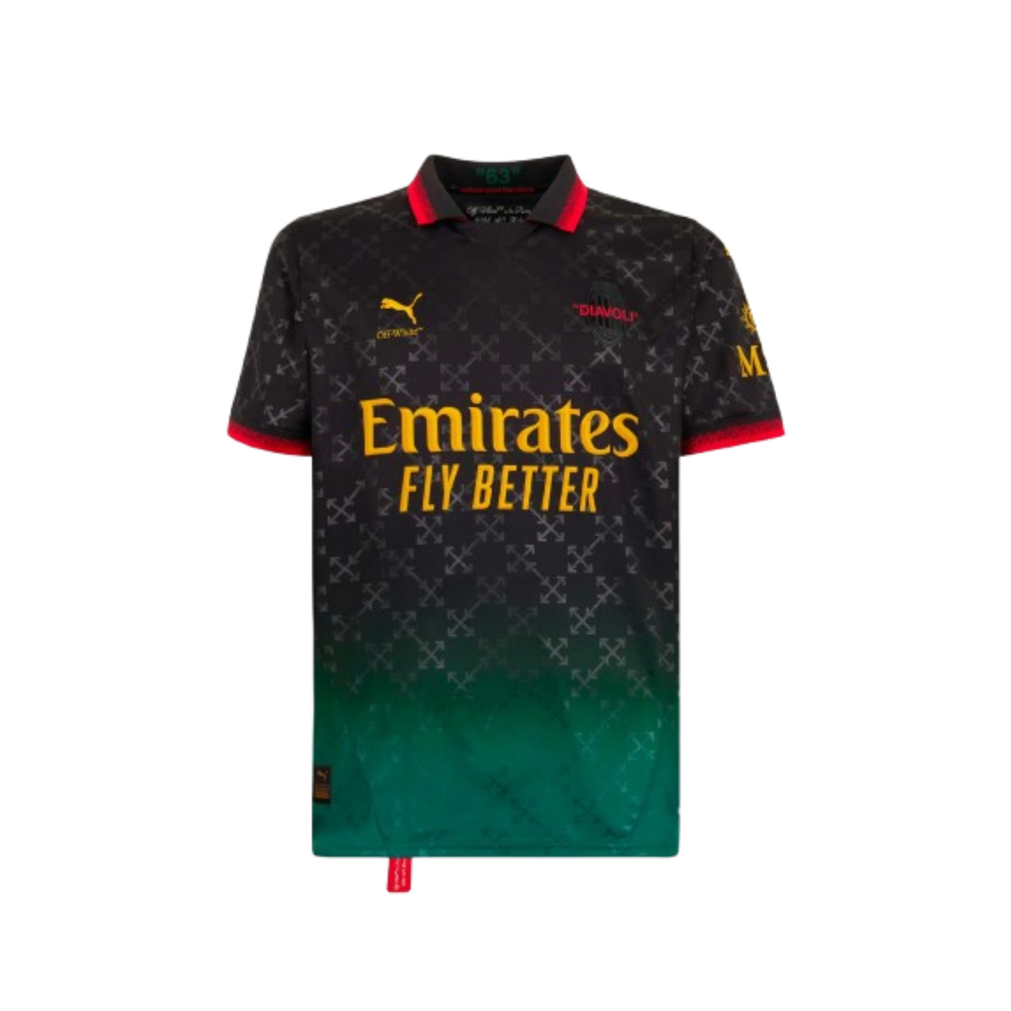 Camiseta AC Milan x Off-White
