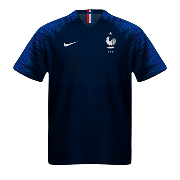 Camiseta Retro Francia 2018 1º equipación