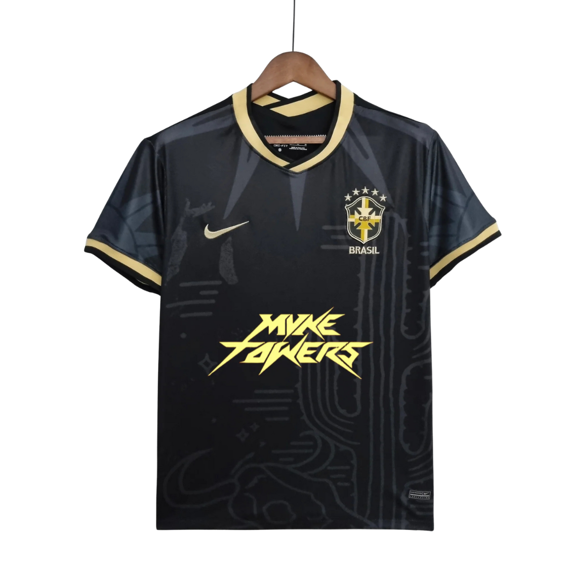 Camiseta Brasil x Myke Towers