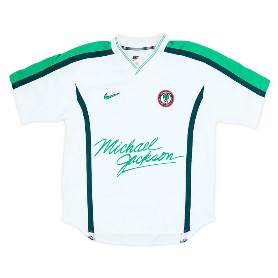 Camiseta Nigeria x Michael Jackson