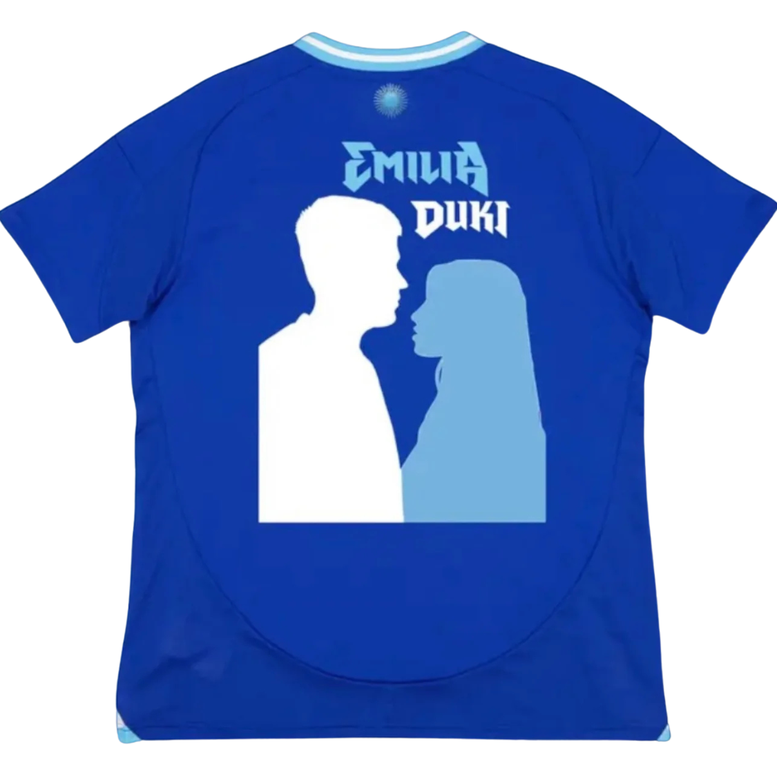 Camiseta Argentina x Duki y Emilia