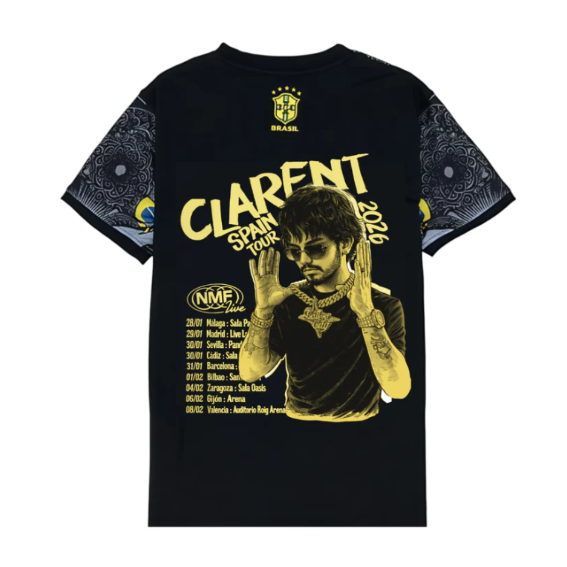 Camiseta Brasil x Clarent