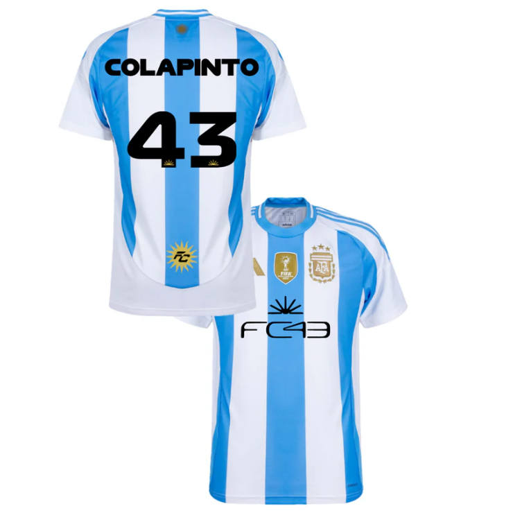 Camiseta Argentina x Franco Colapinto