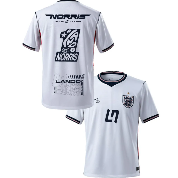 Camiseta Inglaterra x Lando Norris
