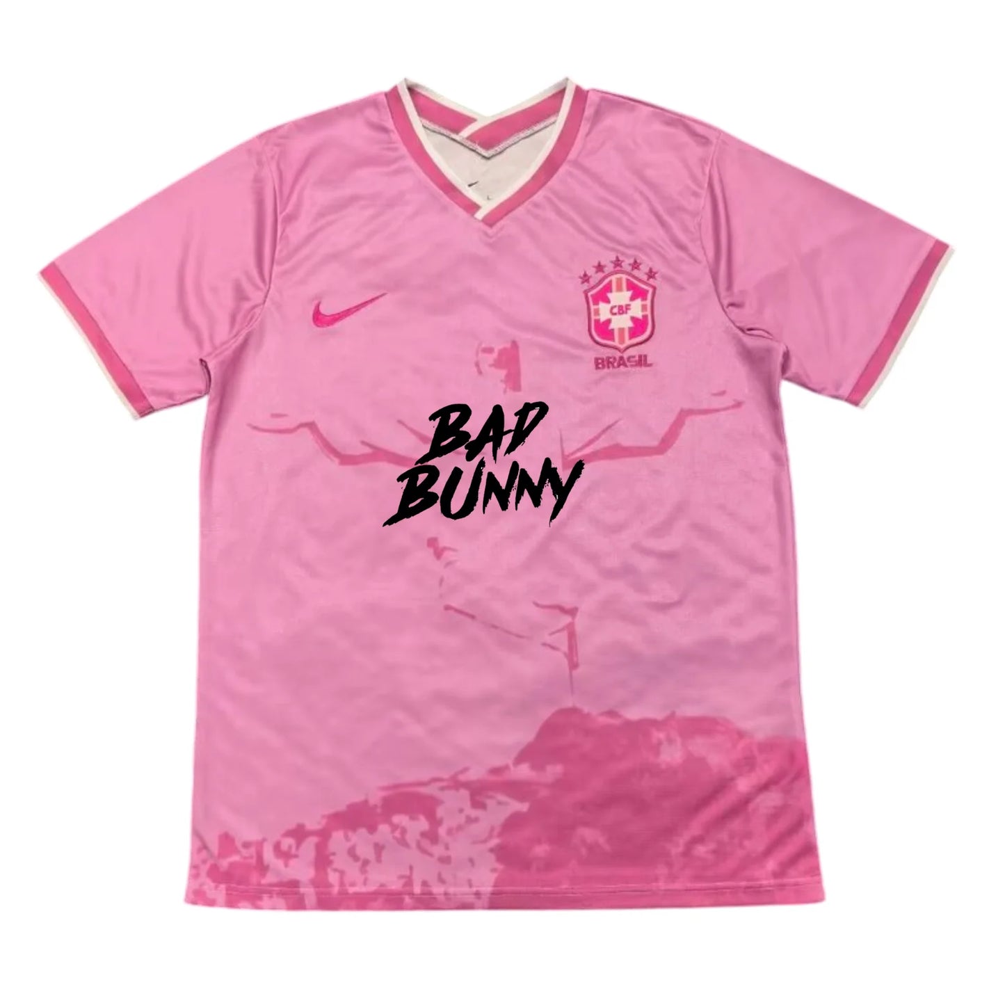 Camiseta Brasil x Bad Bunny
