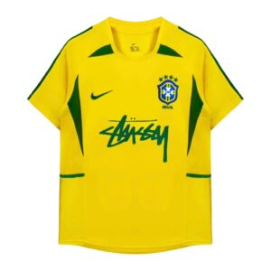 Camiseta Brasil x Stussy