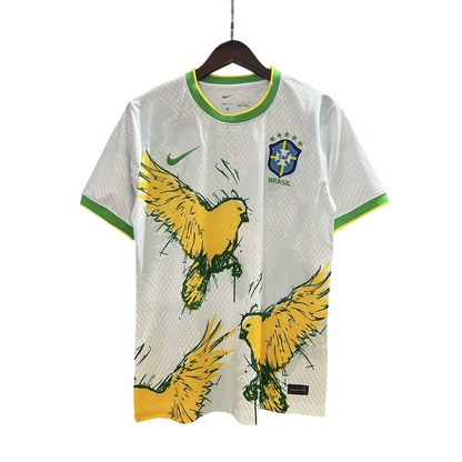 Camiseta Brasil "Pájaros Amarillos"
